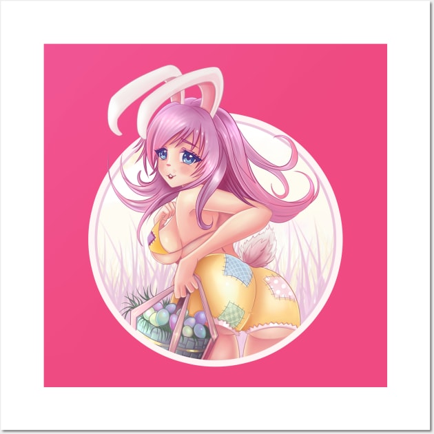 Anime Bunny - Ester Wall Art by poolboy